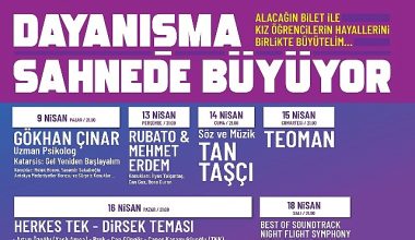 Sahnede Dayanışmaya Yoğun İlgi