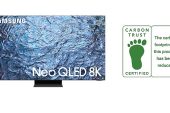 Samsung'un 2023 Neo QLED TV Serisi, Carbon Trust'tan 'Düşük Karbon' sertifikası almaya hak kazandı
