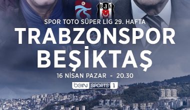 Trabzonspor-Beşiktaş derbisinin heyecanı beIN SPORTS'ta