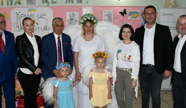 Ukraynalı yetim çocuklar için etkinlik düzenlendi
