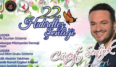 22. Hıdırellez Şenliği 6 Mayıs'ta Kent Ormanı'nda!