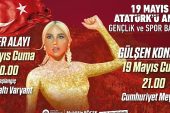 Antalya Büyükşehir Belediyesi 19 Mayıs'ı Gülşen İle kutlayacak