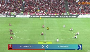 Brezilya Ligi'nin 8'inci Hafta Mücadelesinde Flamengo İle Cruzeiro Takımları Karşı Karşıya Geldi