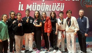 Canikli Sporcular Madalyaları Sildi Süpürdü