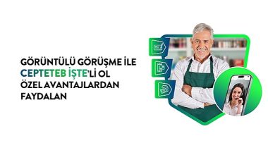 CEPTETEB İŞTE'de şahıs firmaları için görüntülü görüşme ile anında müşteri olma dönemi başladı