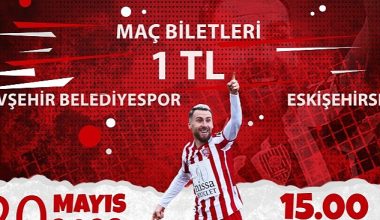 Eskişehirspor Maçı İçin Bilet Fiyatları 1 TL'ye Düşürüldü