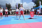 Kemer'de 19 Mayıs Atatürk'ü Anma, Gençlik ve Spor Bayramı töreni yapıldı