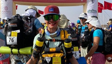 Marathon Des Sables'a katılan ilk Türk kadını Seda Nur Çelik, Depremden etkilenen çocuklar için Sahra Çölü'nde koştu