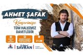 Nevşehir Belediyesi tarafından düzenlenen Ahmet Şafak konseri, 24 Mayıs 2023 Çarşamba günü yapılacak