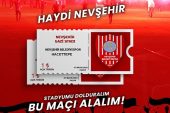Nevşehir Belediyespor-Hacettepe Müsabakası İçin Bilet Fiyatları 1 TL'ye Düşürüldü