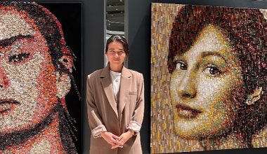 Sanatçı Deniz Sağdıç'ın atık malzemelerle ürettiği portreler, İstanbul Cevahir'de ziyaretçilerle buluşuyor