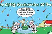 Sütaş Çiftliği Karikatürleri Sergisi Maltepe Piazza AVM'de