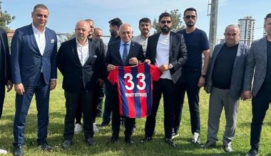 TFF Başkanı Mehmet Büyükekşi Yeni Mersin İdmanyurdu'nu Ziyaret Etti
