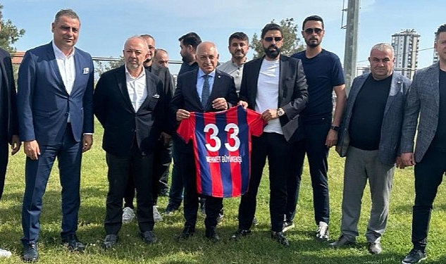 TFF Başkanı Mehmet Büyükekşi Yeni Mersin İdmanyurdu'nu Ziyaret Etti