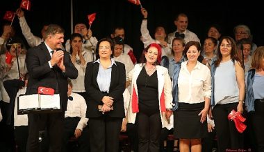 Ziçev'li Özel Yürekler Marşlar Söyledi