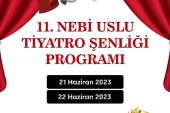 11. Nebi Uslu Tiyato Şenliği başlıyor!
