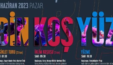 Avcılar “Bin,Koş,Yüz" etkinliğinde buluşacak.