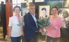 Başkan Tekin'den anlamlı sergiye ziyaret