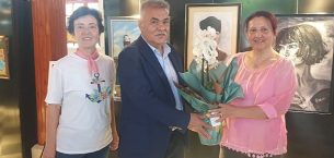 Başkan Tekin'den anlamlı sergiye ziyaret