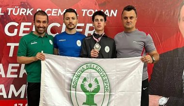 Bornova'nın gururu Bekir Osmanoğlu