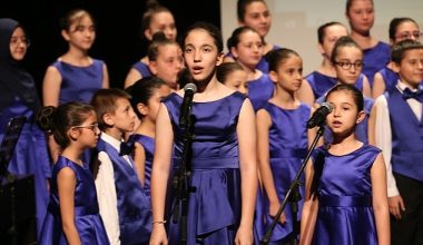 Çocuk ve Gençlik Koroları performanslarıyla alkış aldı