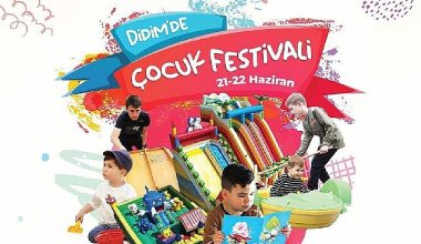 Didimli çocuklar, Çocuk Festivali'nde buluşacak!