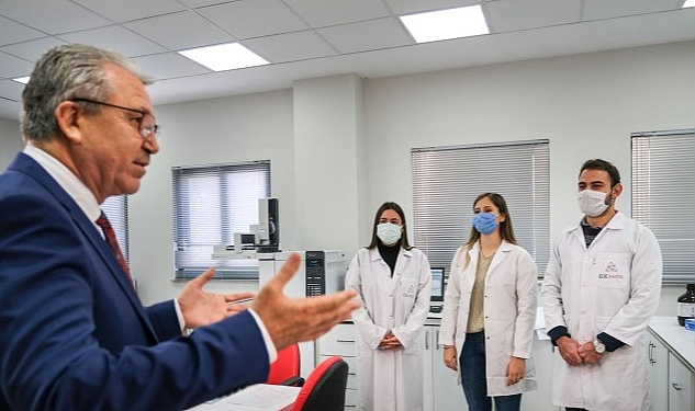Ege Üniversitesi  Güçlü laboratuvar altyapısıyla kamu ve özel sektörün Ar-Ge üssü