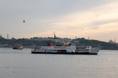 Final coşkusu İstanbul Boğazı'nda yankılandı