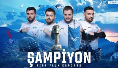 Fire Flux ESports, 3.5 Milyon TL ödüllü PMPL Avrupa Turnuvası'nda Şampiyon oldu