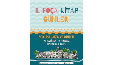 Foça'da kitaplarla dolu bir yaz