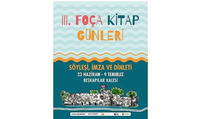 Foça'da kitaplarla dolu bir yaz
