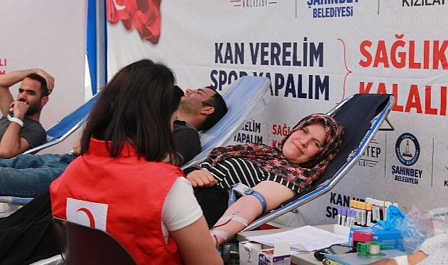Gaziantep'te Kan Bağışı Rekoruna Doğru
