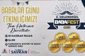 Geleneksel “3. Babafet Festivali “ 18 Haziran Pazar günü yapılacak