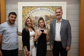 İnegöl Belediye Başkanı Taban Şampiyon Afra'yı Ağırladı