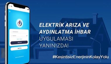 KesintisizEnerjininKolayYolu: “TEDAŞ Elektrik Arıza İhbar Uygulaması"