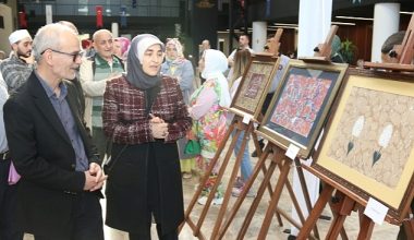Konservatuvar Geleneksel Sanatlar Bölümü'nden yıl sonu sergisi