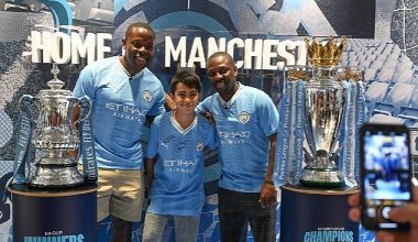 Manchester City'nin bu sezon kazandığı kupalar PUMA ev sahipliğinde İstanbul'da sergilendi