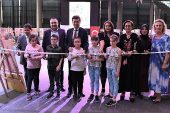 Minik ressamlar yaptıkları resimlerle hayran bıraktı