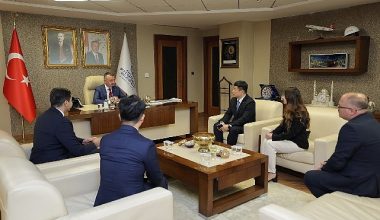 Posco'nun CEO'sundan Başkan Büyükakın'a ziyaret