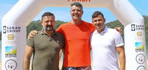 Sadettin Saran, Engelsiz Kulaçlar Etkinliğinde Özel Gereksinimli Gençlerle Kulaç Attı