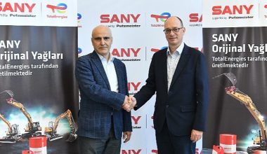 TotalEnergies, dünya devi SANY iş makineleri için Menemen'de madeni yağ üretimi yapacak