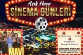 Açık hava sinema günleri cuma akşamı başlıyor 