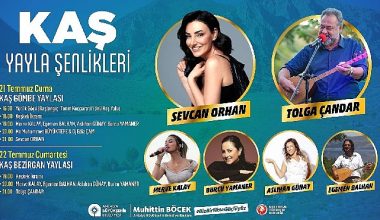 Antalya Büyükşehir Belediyesi'nden  Gömbe ve Bezirgan'da yayla şenliği
