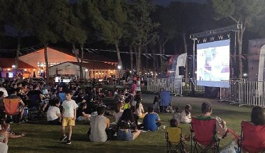 Aydın Büyükşehir Belediyesi Tekstil Park'ta her akşam farklı bir etkinlik düzenliyor