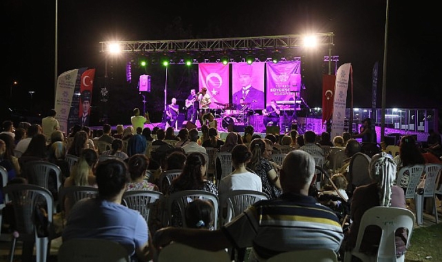 Aydın Büyükşehir Belediyesi'nden Germencik'te muhteşem yaz konseri