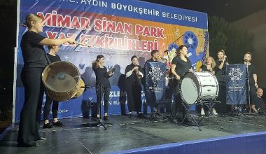 Aydın Büyükşehir Belediyesi'nden Mimar Sinan Parkı'nda müzik resitali