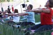  Çankaya evlerınde açık hava spor ve yoga etkinlikleri sörüyor 