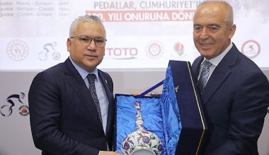 Cumhuriyetin 100.Yılında Sivas'tan Ankara'ya Uluslararası Bisiklet Turu Basın Lansmanı Yapıldı-25 Temmuz 2023