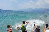 Genç sporcular hem yarıştı hem eğlendi