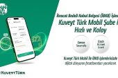 “İhracat Bedeli Kabul Belgesi" işlemleri Kuveyt Türk Mobil Şube ile daha hızlı ve kolay